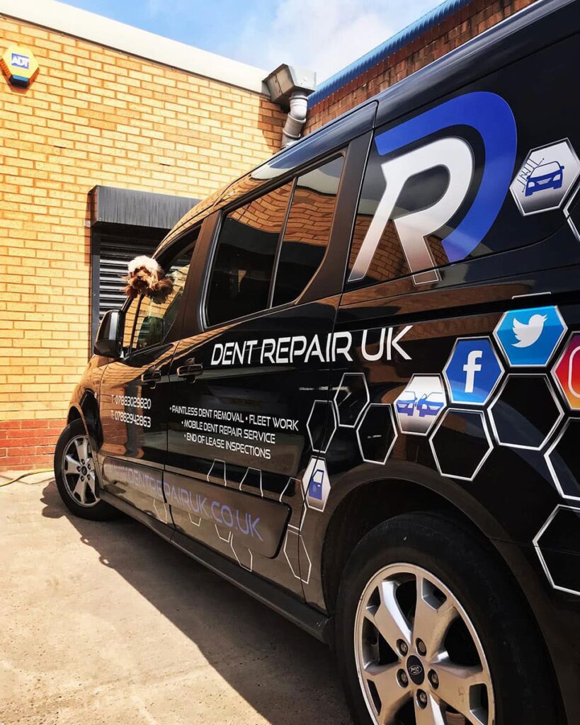 mobile Dent Repair UK van